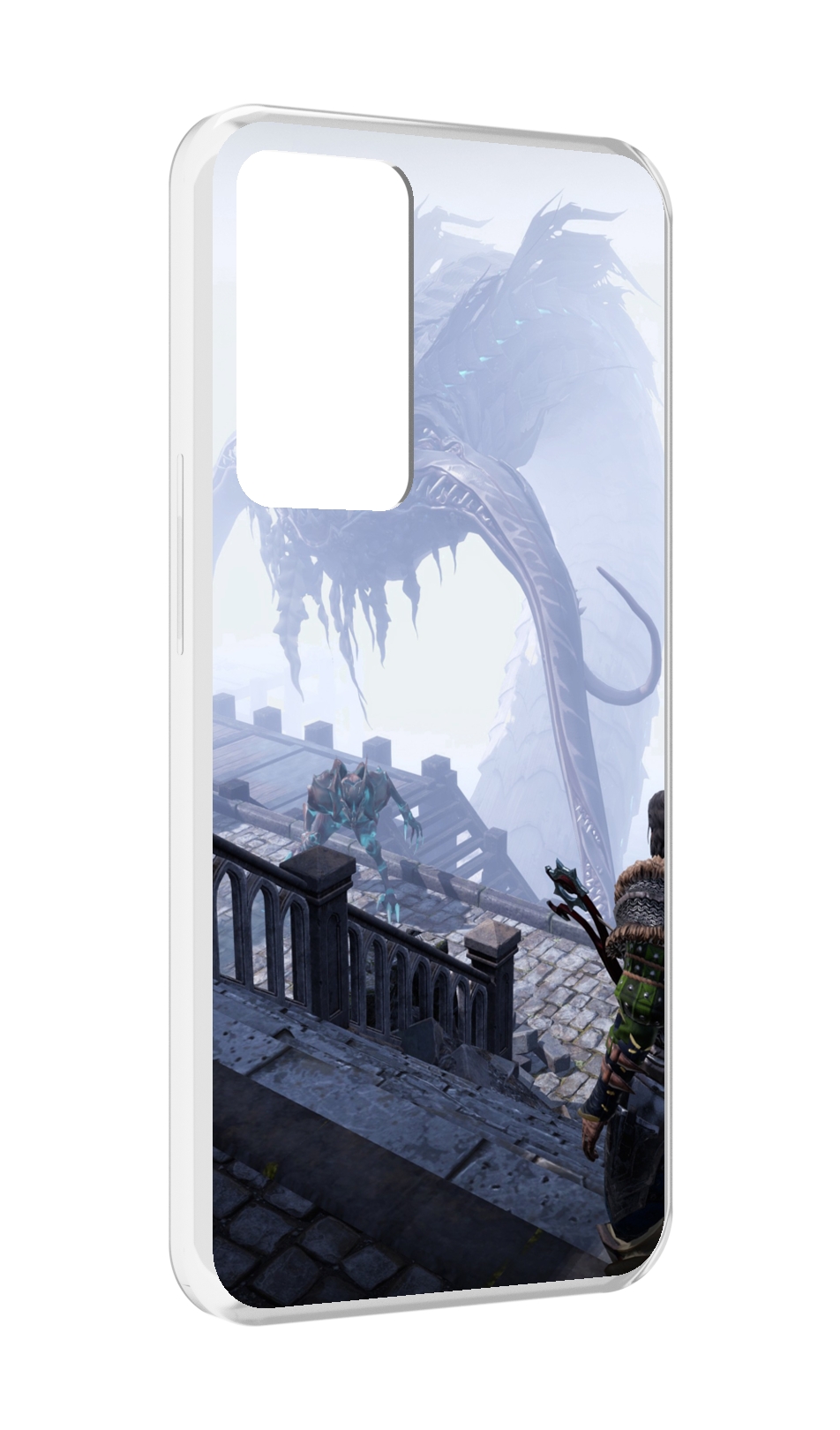 

Чехол MyPads Divinity Original Sin II для OPPO Reno 8 Lite, Прозрачный, Tocco