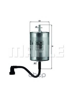 

Фильтр топливный Mahle KL 80