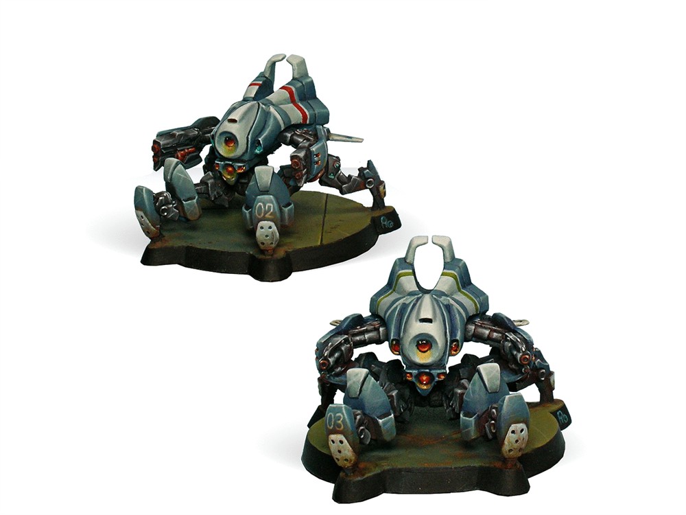 

Миниатюра Corvus Belli Armbots Bulleter (Spitfire, Heavy Shotgun), 280234-0195