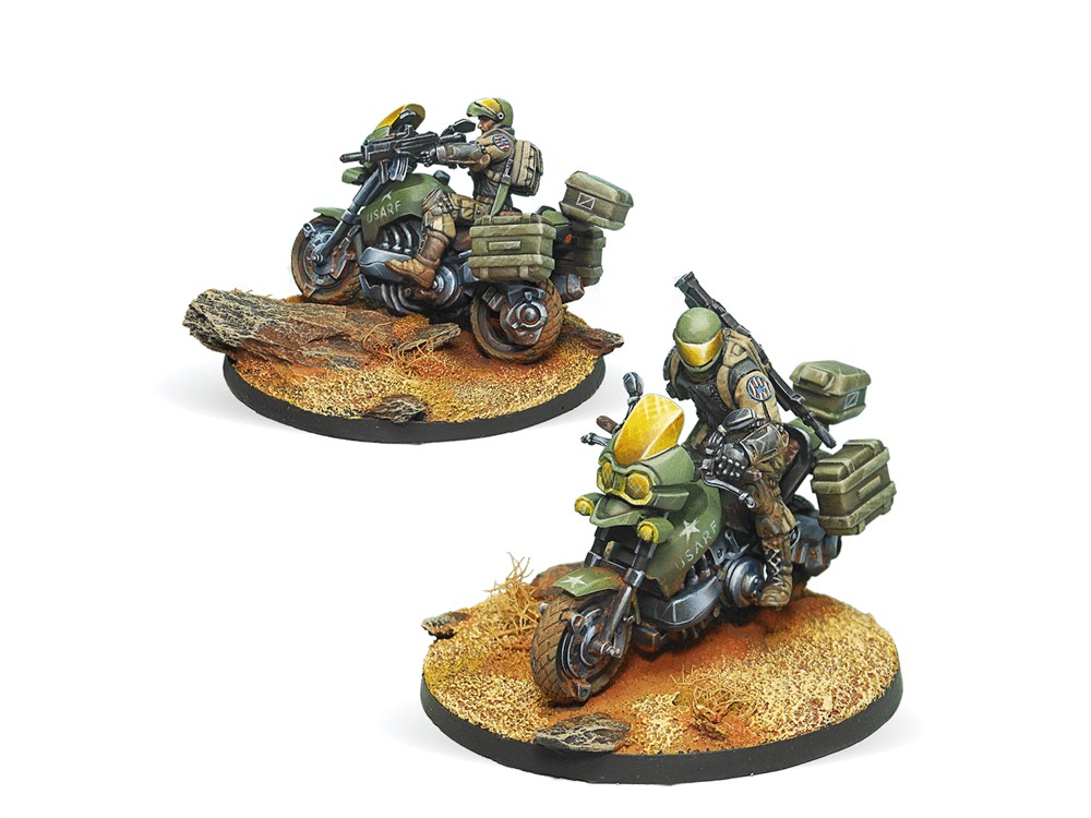 

Миниатюра Corvus Belli Ariadna Mavericks, 9th Motorized Recon Bat, 280183-0602