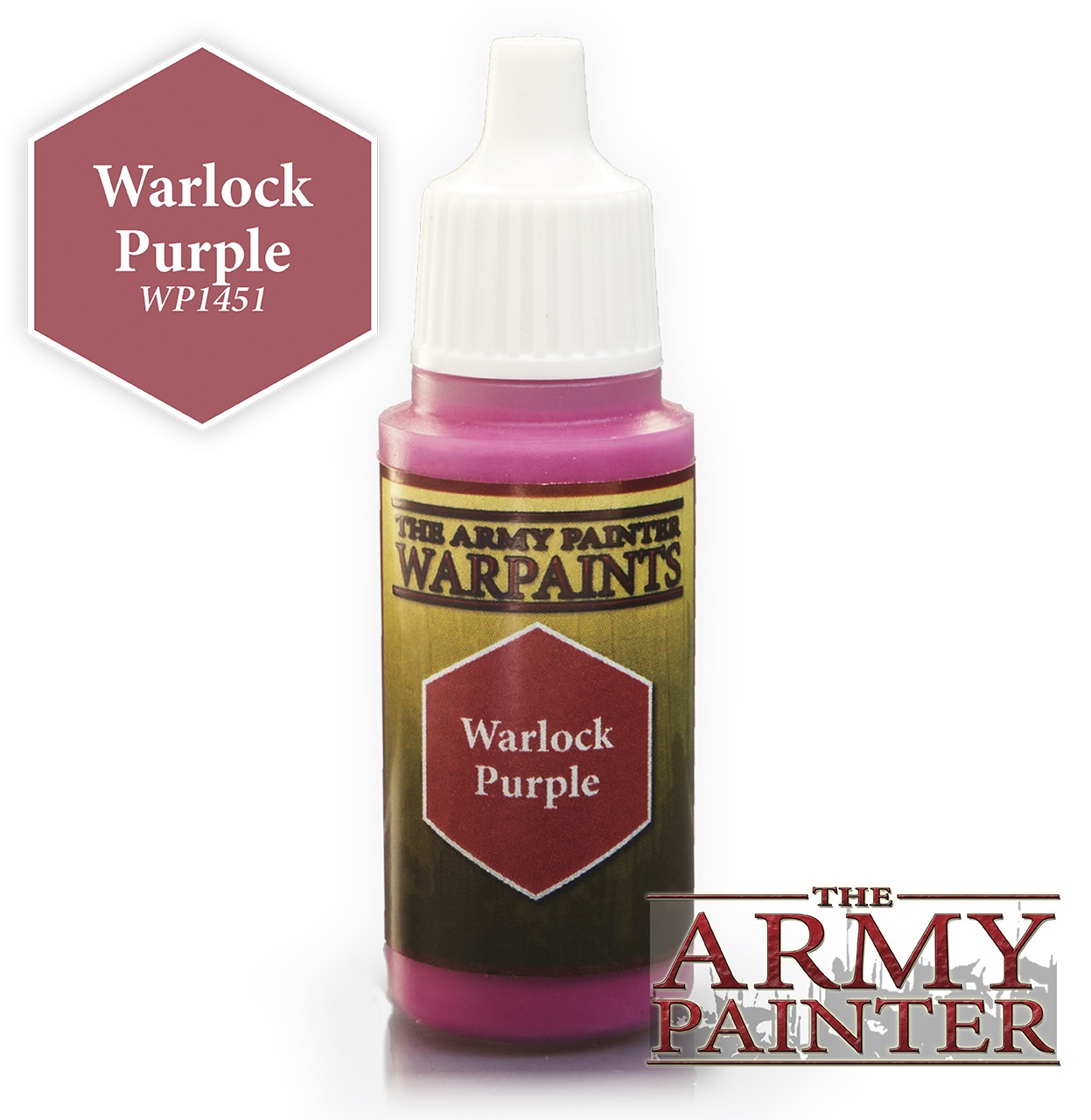 фото Краска army painter warlock purple 18 мл