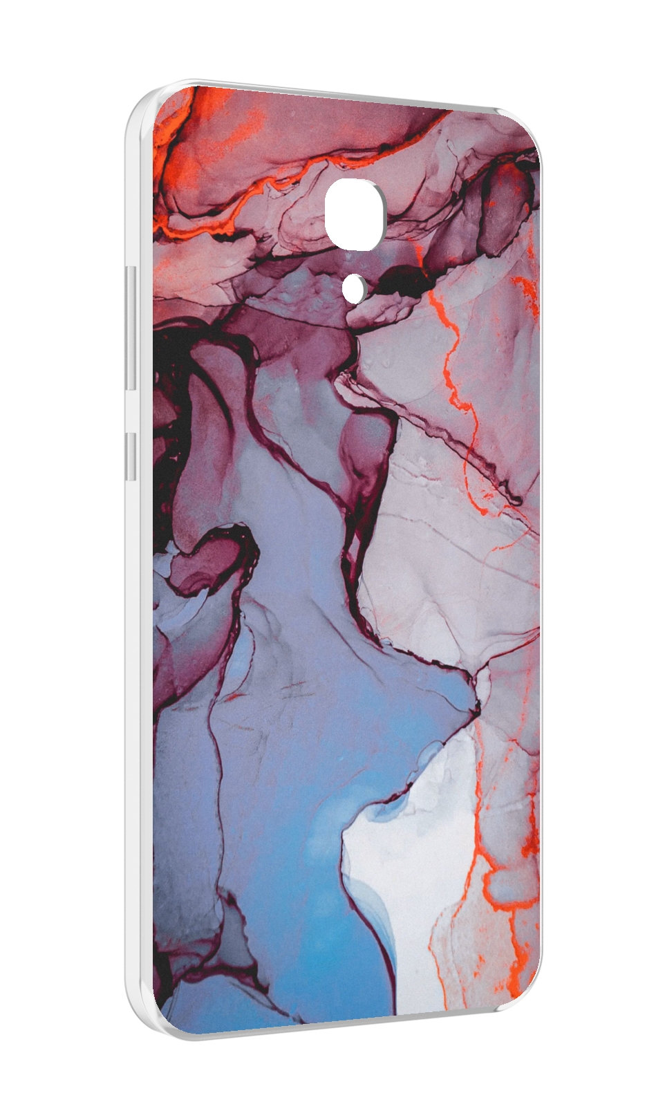 

Чехол MyPads мраморный рисунок для Meizu M6 (M711Q), Прозрачный, Tocco