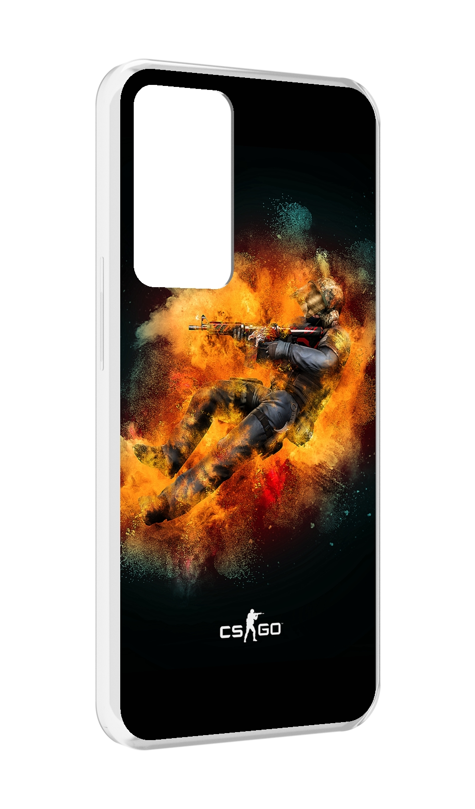 

Чехол MyPads CS-go-Контр-террорист мужской для OPPO Reno 8 Lite, Прозрачный, Tocco