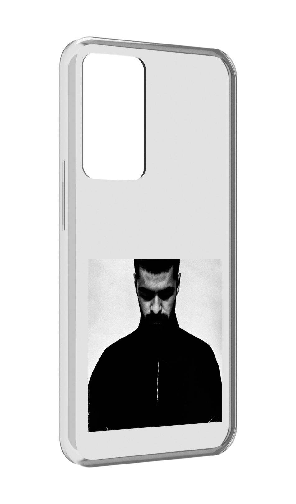 

Чехол MyPads Buster Keaton Miyagi мужской для OPPO Reno 8 Lite, Прозрачный, Tocco