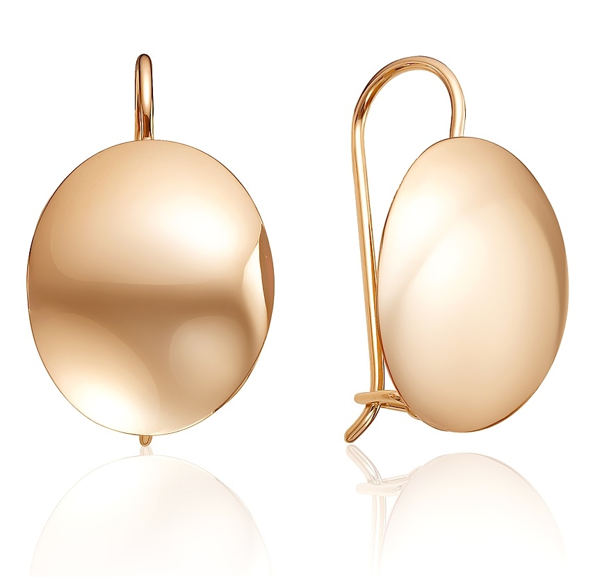 

Серьги из красного золота Media d`oro 01-2-1717, 01-2-1717