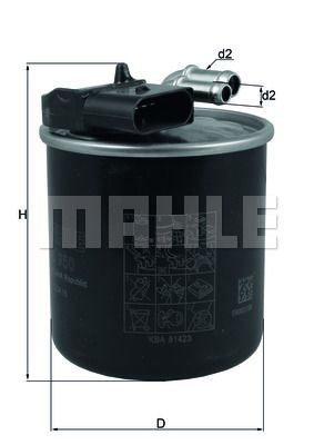 

Фильтр топливный KNECHT KL 950