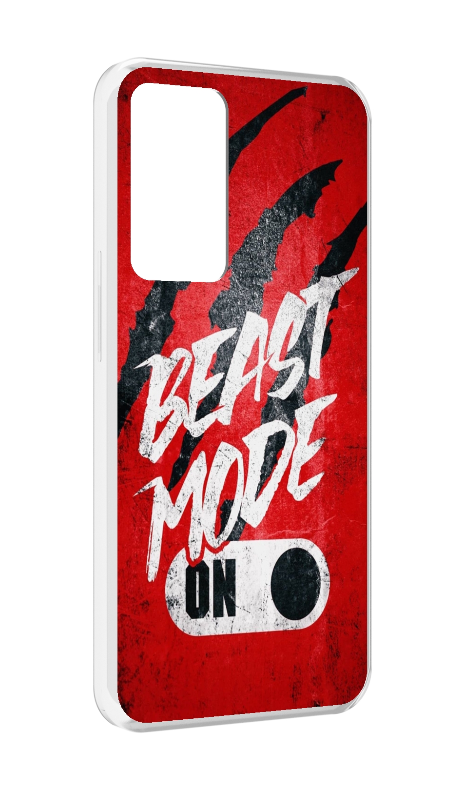 

Чехол MyPads BEAST inside You для OPPO Reno 8 Lite, Прозрачный, Tocco