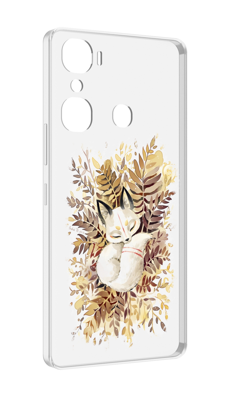 

Чехол MyPads лисенок в траве для Infinix Hot 12 Pro, Прозрачный, Tocco