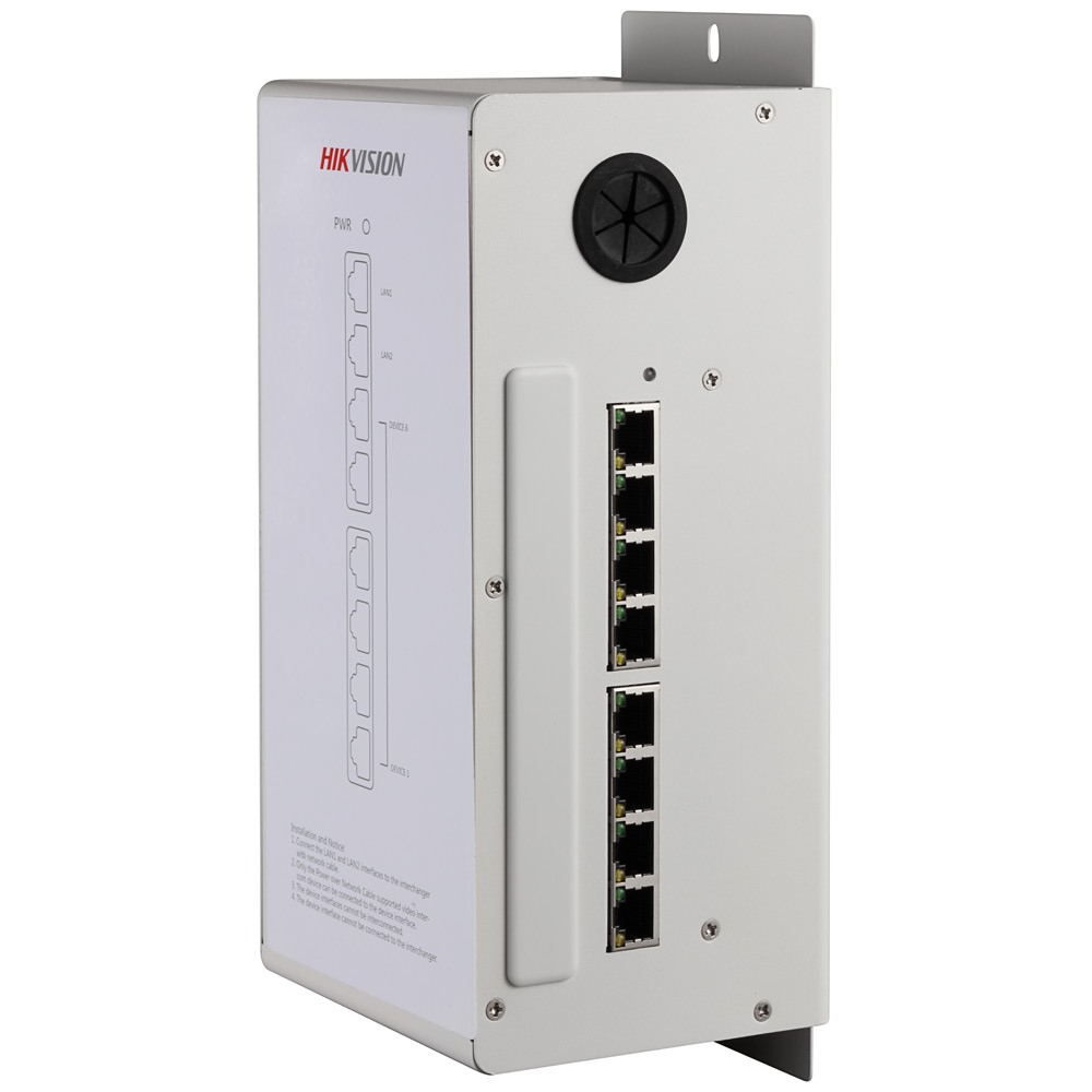 

Коммутатор Hikvision DS-KAD606 УТ-00003495 белый, DS-KAD606