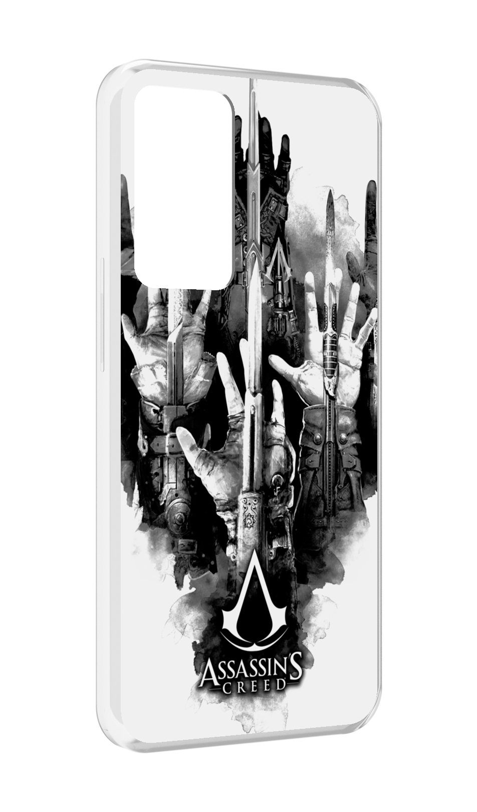 

Чехол MyPads Assassin's Creed скрытый клинок для OPPO Reno 8 Lite, Прозрачный, Tocco