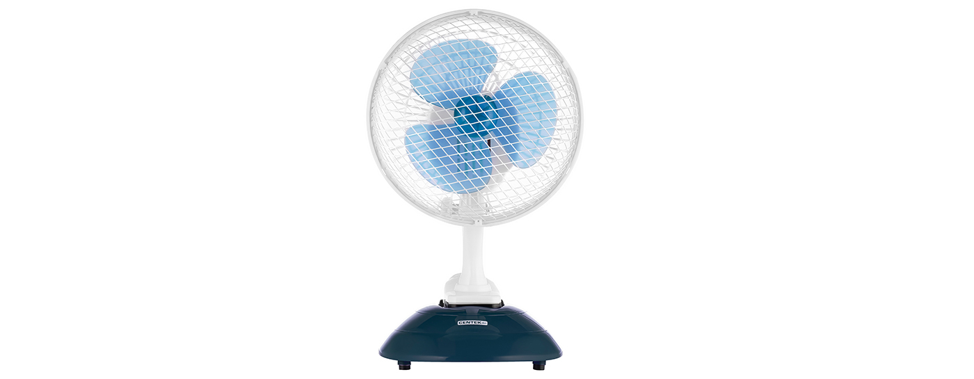 Вентилятор настольный Centek CT-5003 синий вентилятор настольный nano shot fan cooling белый синий