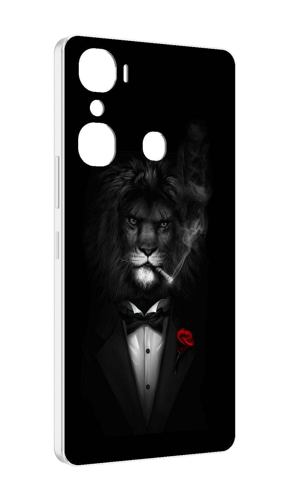 

Чехол MyPads лев-в-темноте-с-сигаретой мужской для Infinix Hot 12 Pro, Прозрачный, Tocco