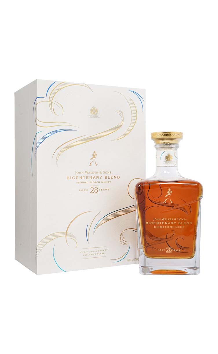 фото Виски john walker & sons bicentenary blend 28 years old, 0.7 л johnnie walker