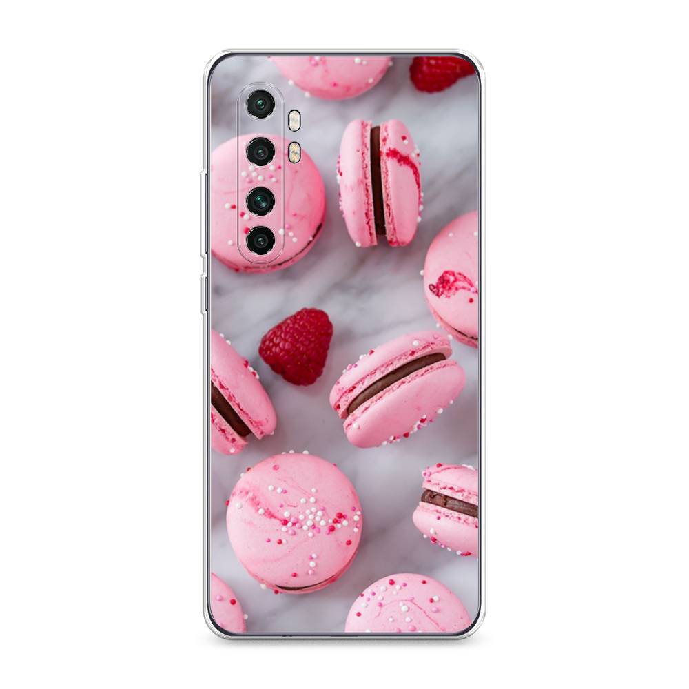 

Чехол Awog на Xiaomi Mi Note 10 Lite "Макарони с малиной", Разноцветный, 38450-10