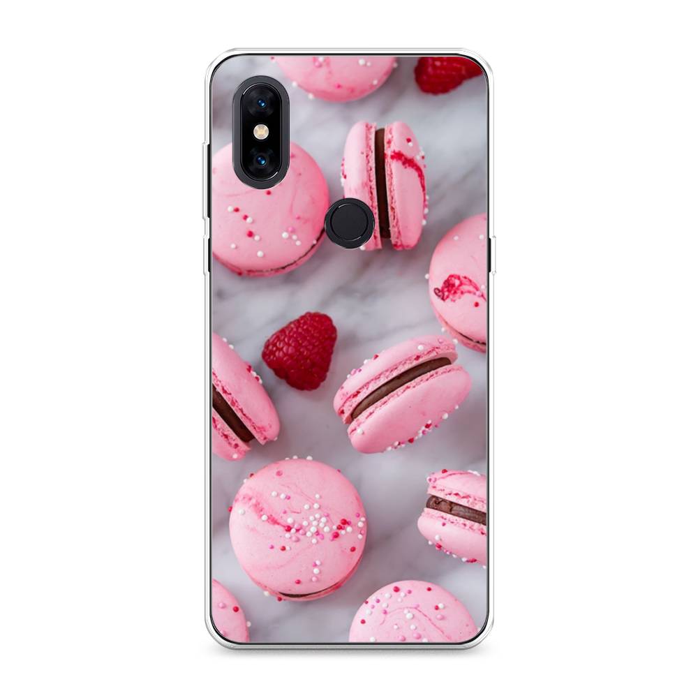 

Чехол Awog на Xiaomi Mi Mix 3 "Макарони с малиной", Разноцветный, 34950-10