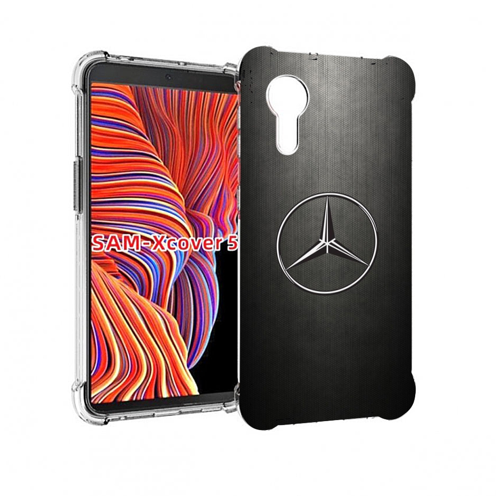 

Чехол MyPads Mercedes 3 мужской для Samsung Galaxy Xcover 5, Прозрачный, Tocco
