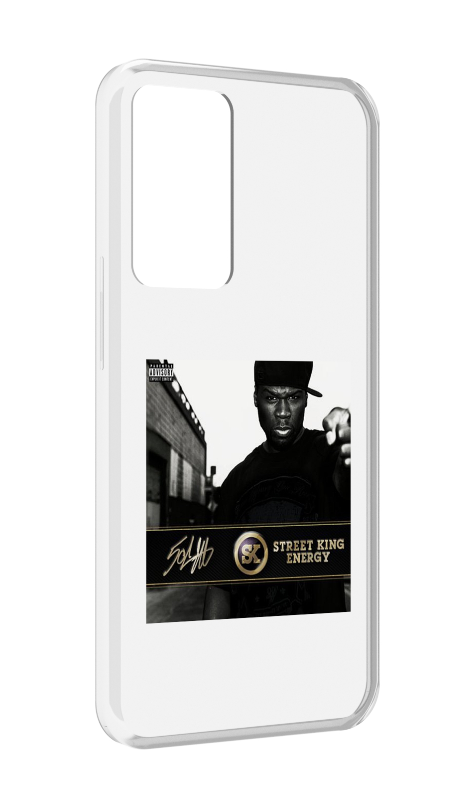 

Чехол MyPads 50 Cent - Street King Energy для OPPO Reno 8 Lite, Прозрачный, Tocco