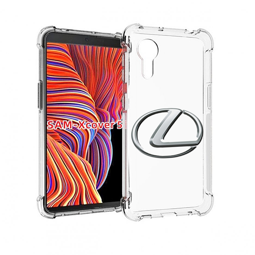 

Чехол MyPads Lexus 5 мужской для Samsung Galaxy Xcover 5, Прозрачный, Tocco