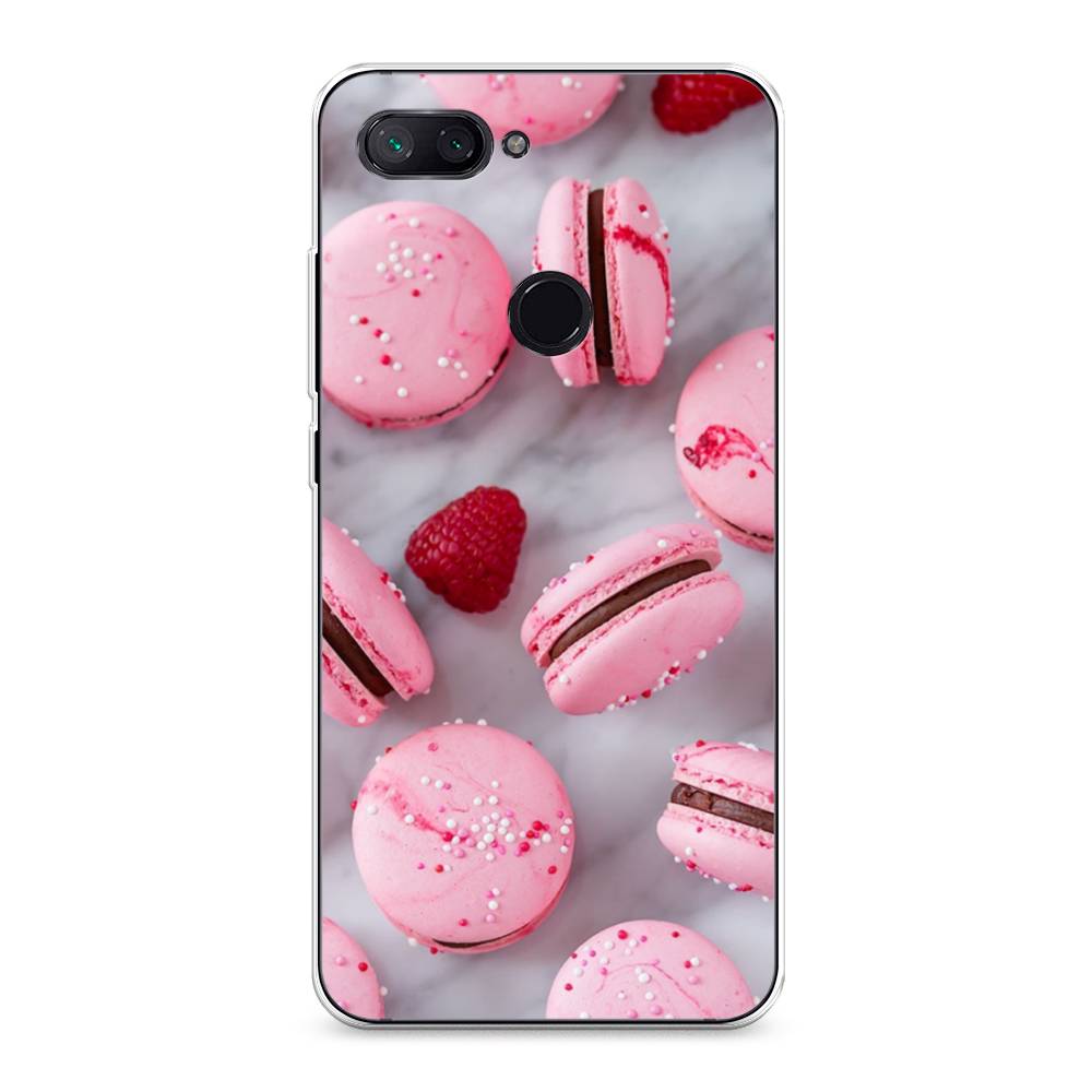 

Чехол Awog на Xiaomi Mi 8 Lite "Макарони с малиной", Разноцветный, 34550-10