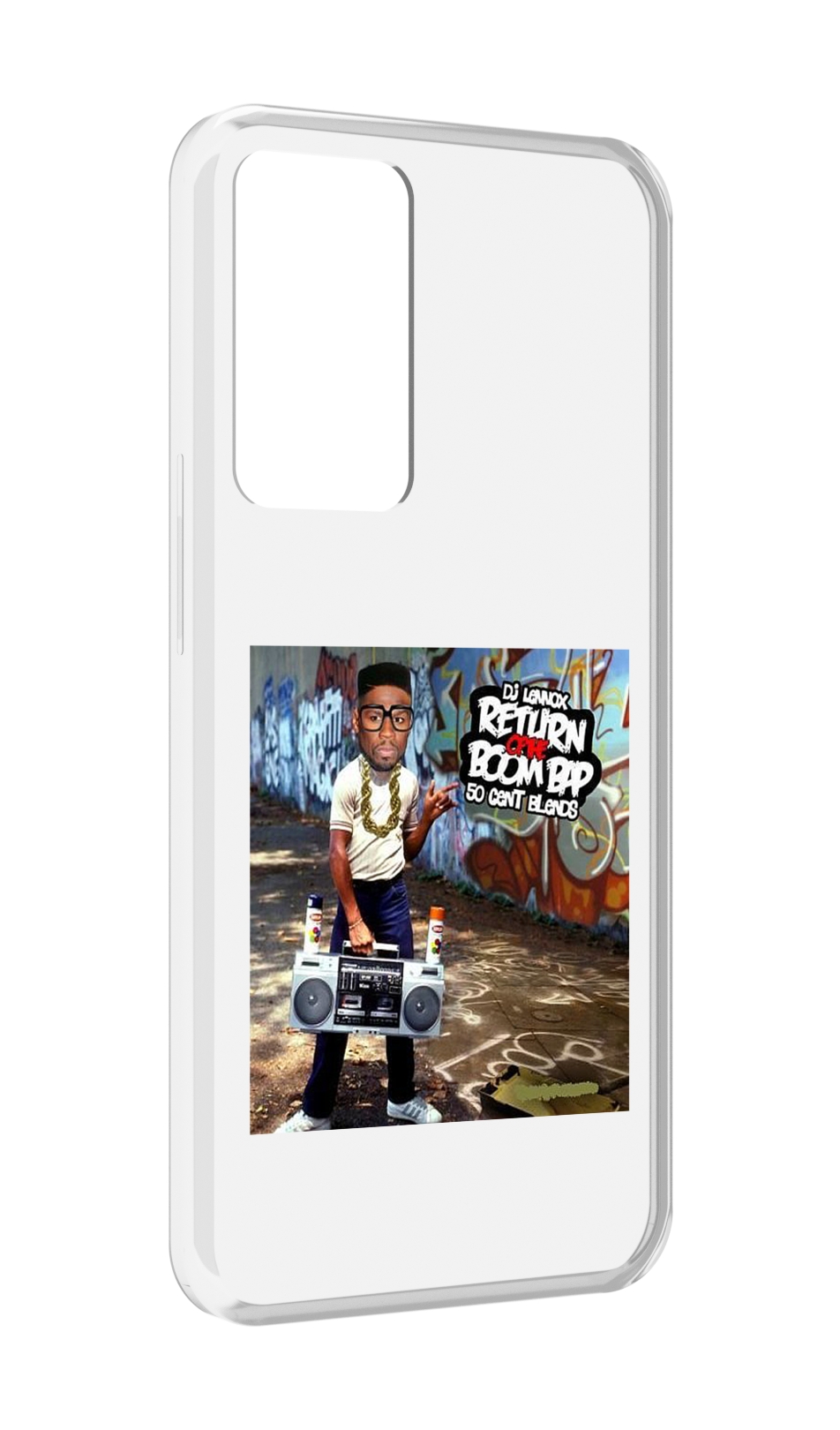 

Чехол MyPads 50 Cent & DJ Lennox - Return Of The Boom Bap для OPPO Reno 8 Lite, Прозрачный, Tocco