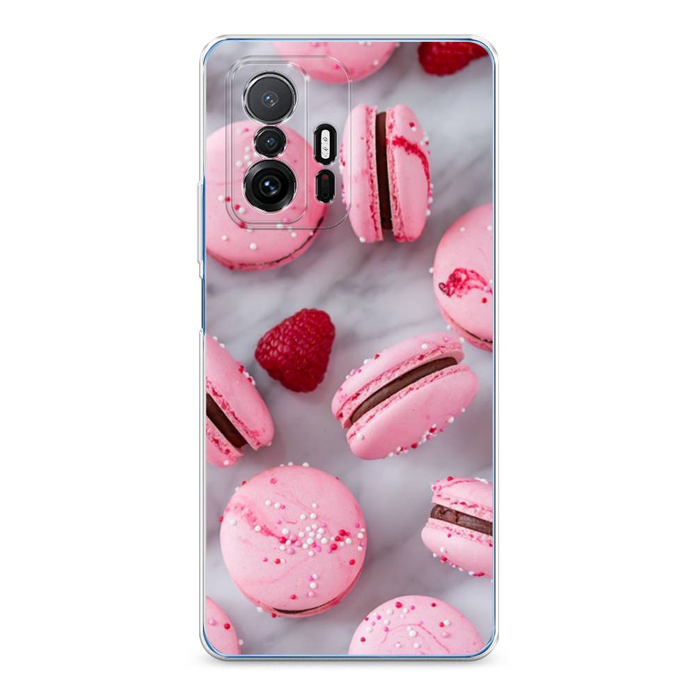 

Чехол Awog на Xiaomi Mi 11T/11T Pro "Макарони с малиной", Разноцветный, 311250-10