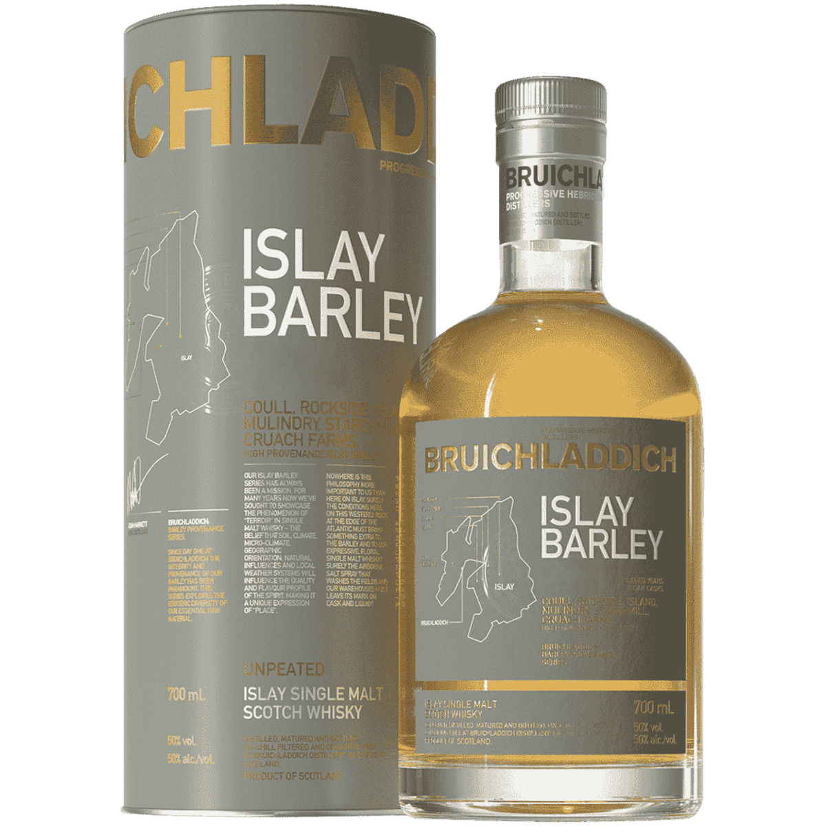 

Виски Bruichladdich Islay Barley 0,7 л в подарочной упаковке