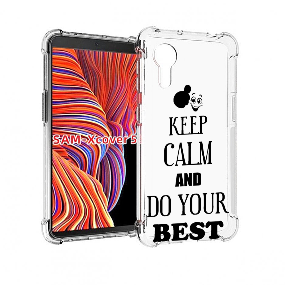

Чехол MyPads keep-calm-and для Samsung Galaxy Xcover 5, Прозрачный, Tocco