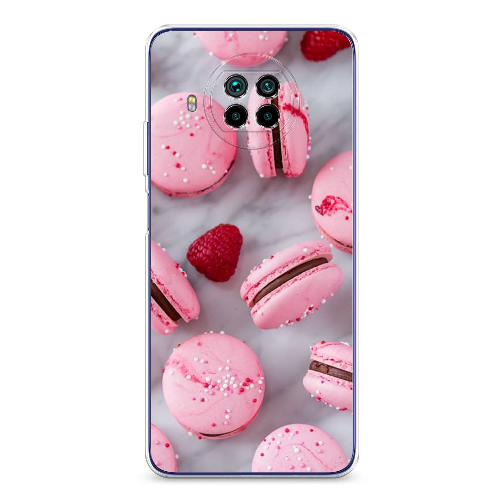 

Чехол Awog на Xiaomi Mi 10T Lite "Макарони с малиной", Разноцветный, 39150-10
