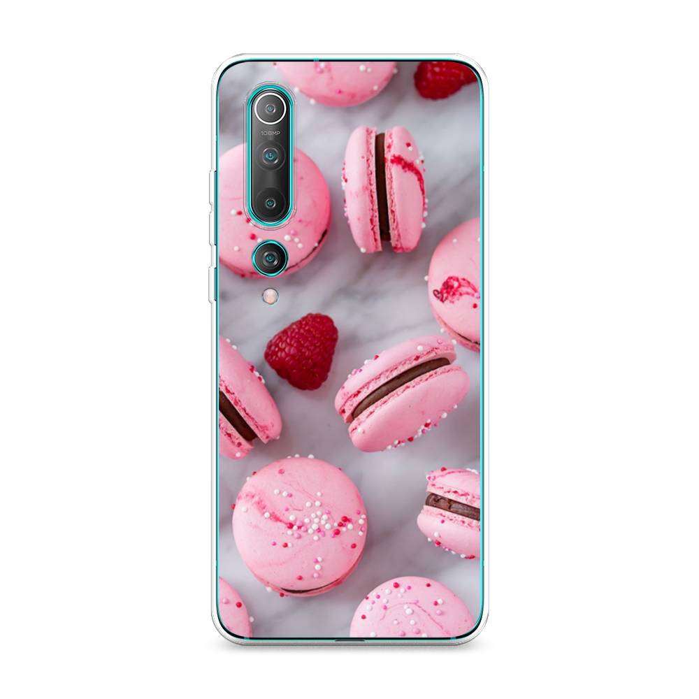 

Чехол Awog на Xiaomi Mi 10 "Макарони с малиной", Разноцветный, 37550-10