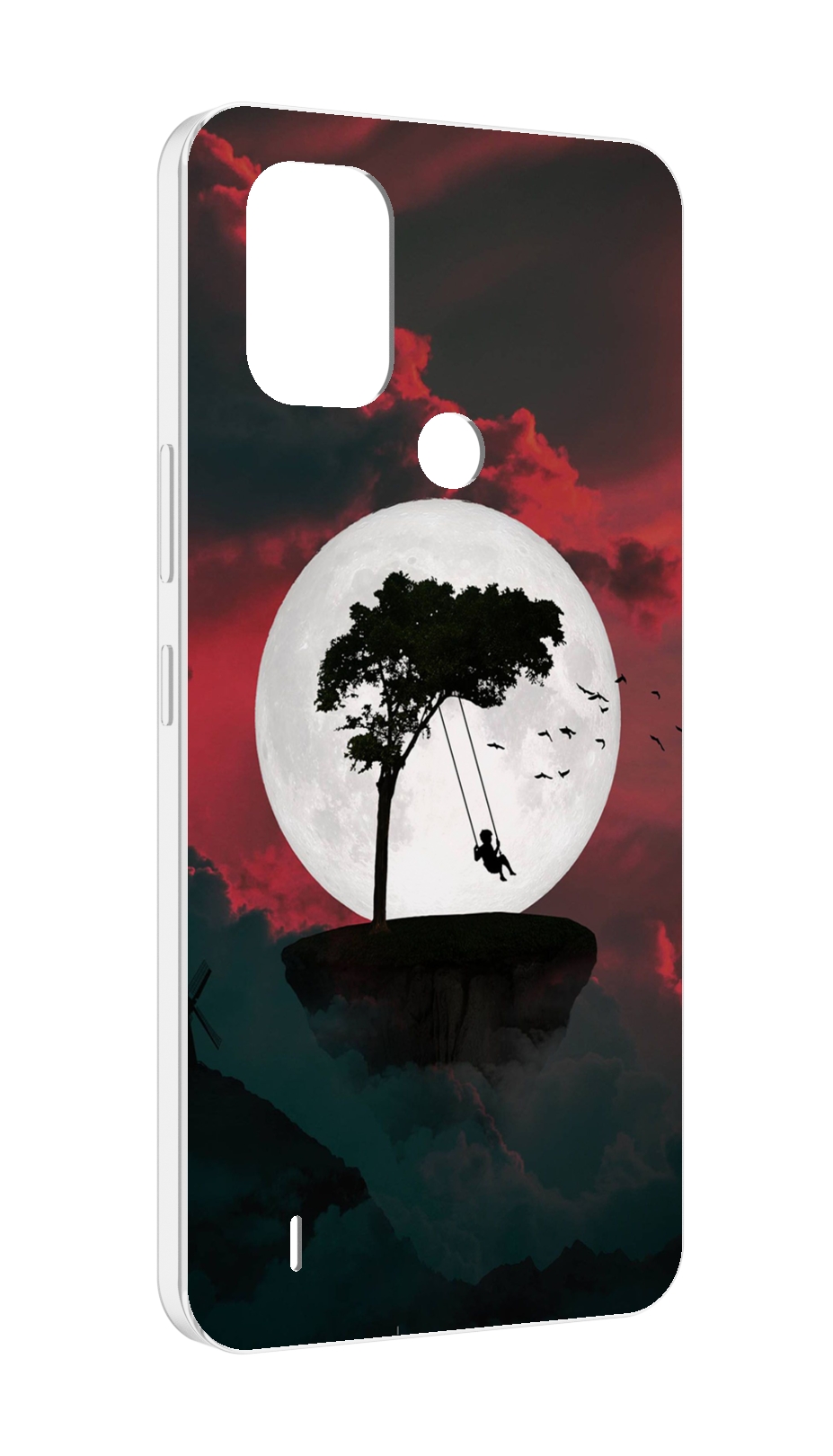 

Чехол MyPads качели-над-пропастью для Nokia C31, Прозрачный, Tocco