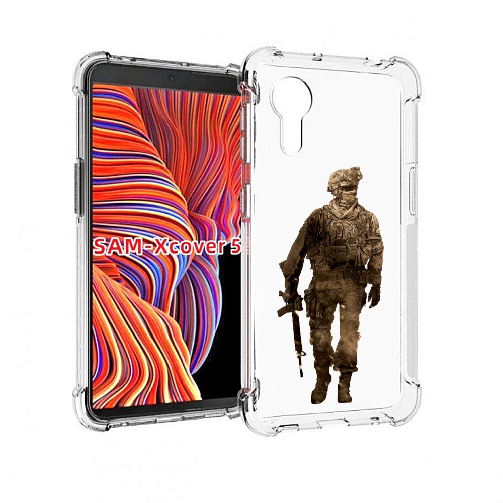 

Чехол MyPads call-of-duty мужской для Samsung Galaxy Xcover 5, Прозрачный, Tocco