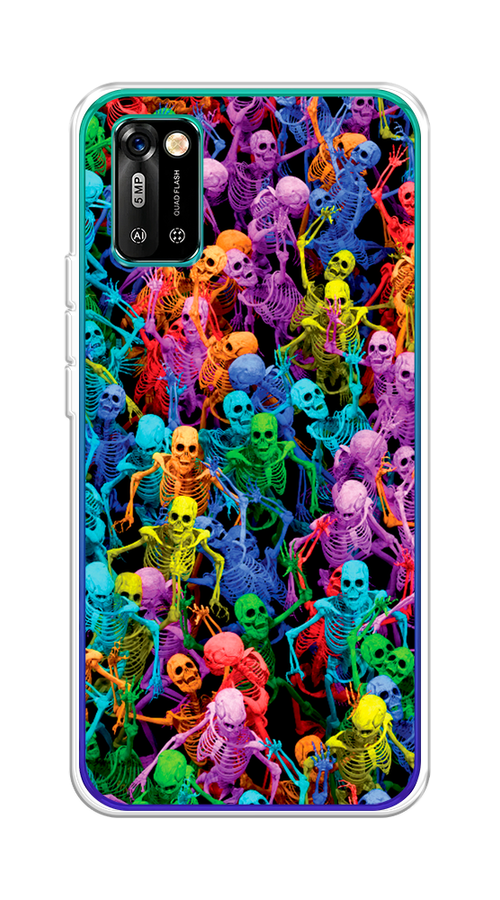 

Чехол на BQ 6051G "Вечеринка скелетов", Фиолетовый;желтый;оранжевый, 202150-6