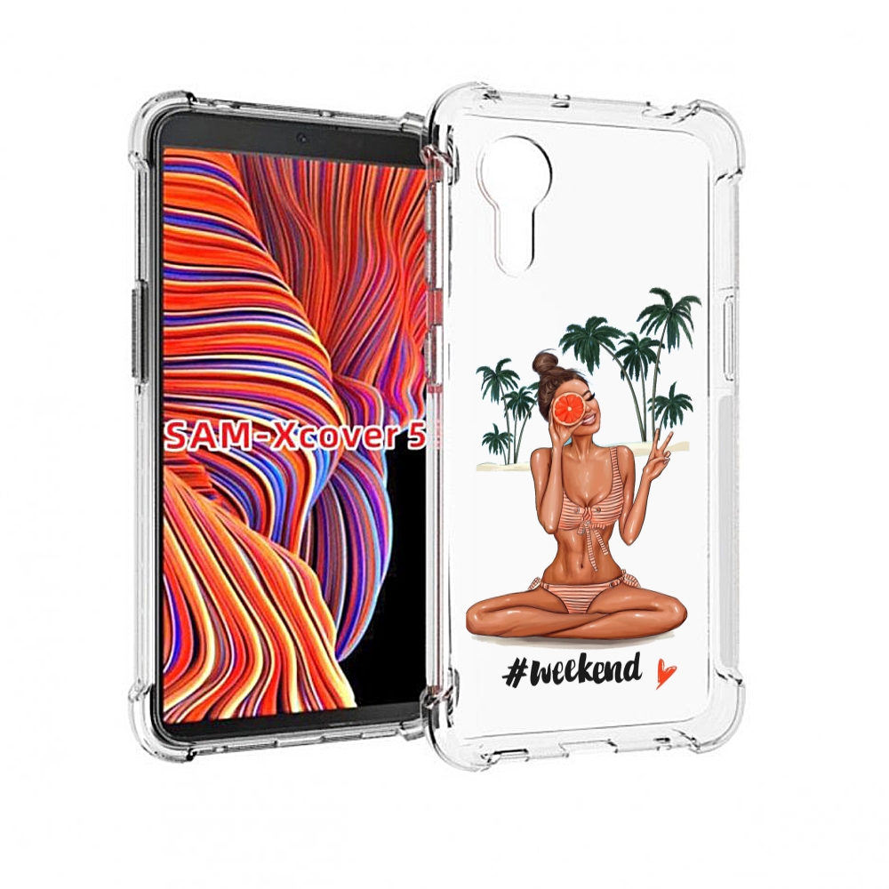 

Чехол MyPads Weekend для Samsung Galaxy Xcover 5, Прозрачный, Tocco