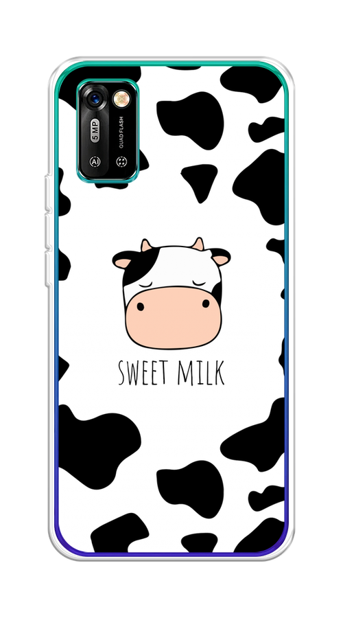 

Чехол на BQ 6051G "Sweet milk", Розовый;белый;черный, 202150-1