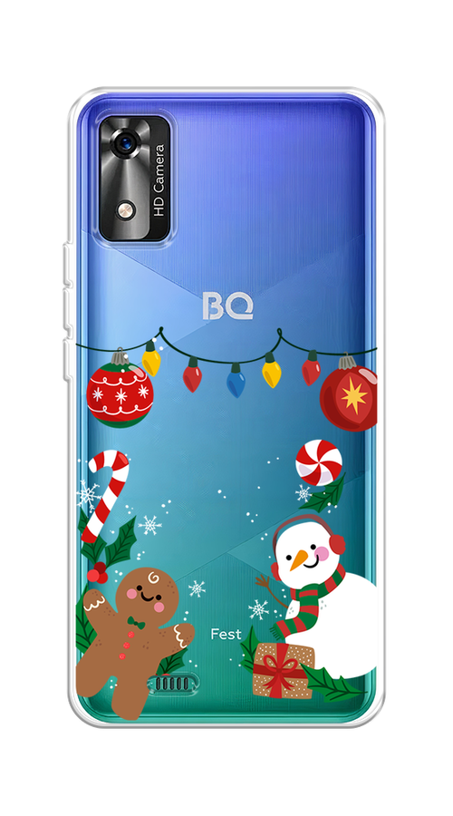 

Чехол на BQ 5565L "Новогоднее настроение", Коричневый;красный;зеленый, 202050-5