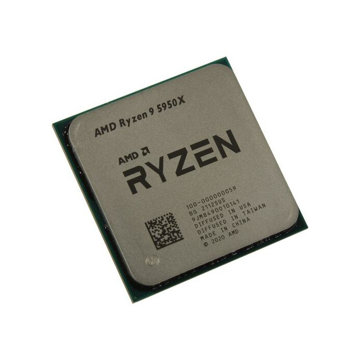 

Процессор AMD Ryzen X16 R9-5950X AM4 OEM 105W 3400 100-000000059, Ryzen X16 R9-5950X