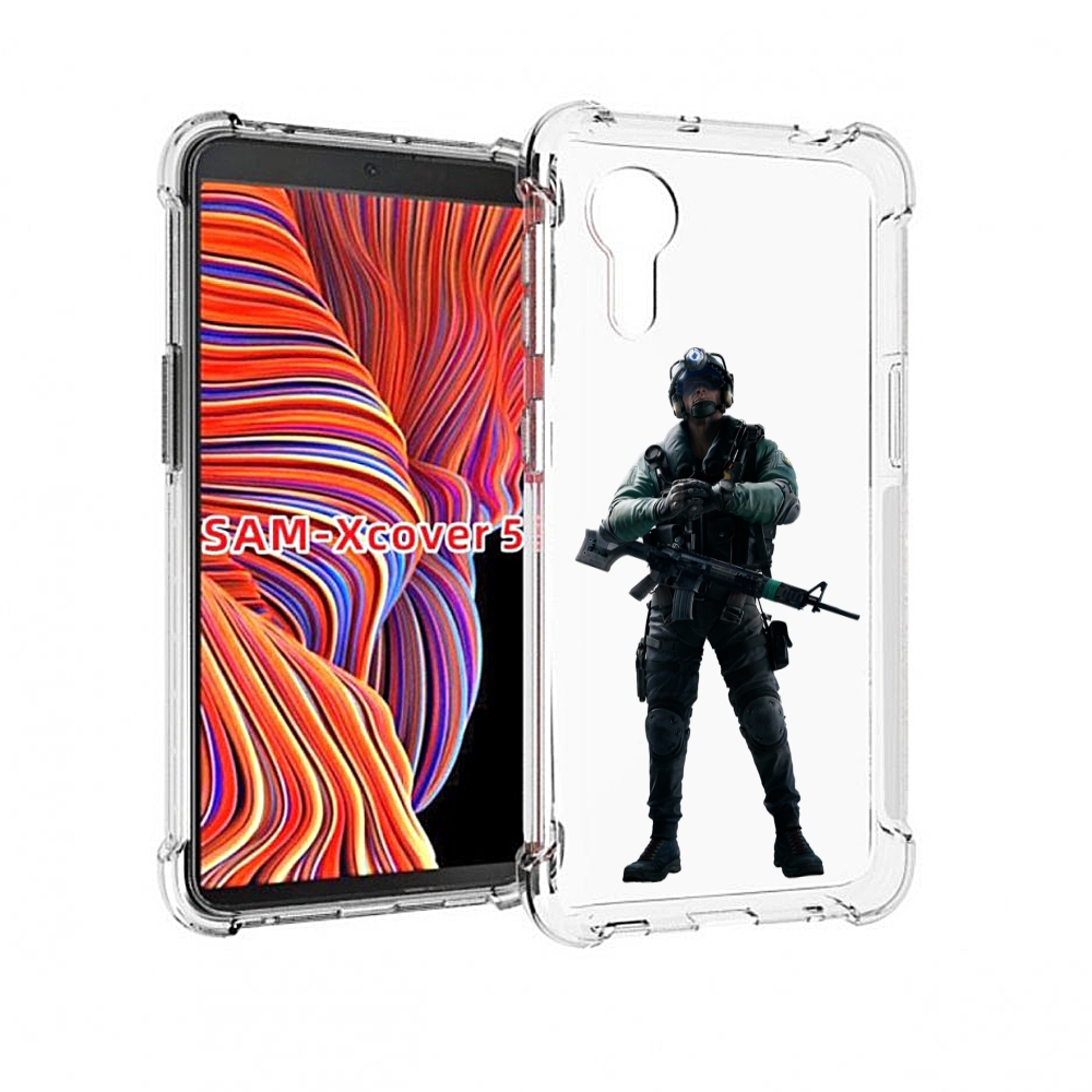 Чехол MyPads Tom-Clancy's-Rainbow-Six-2 для Samsung Galaxy Xcover 5