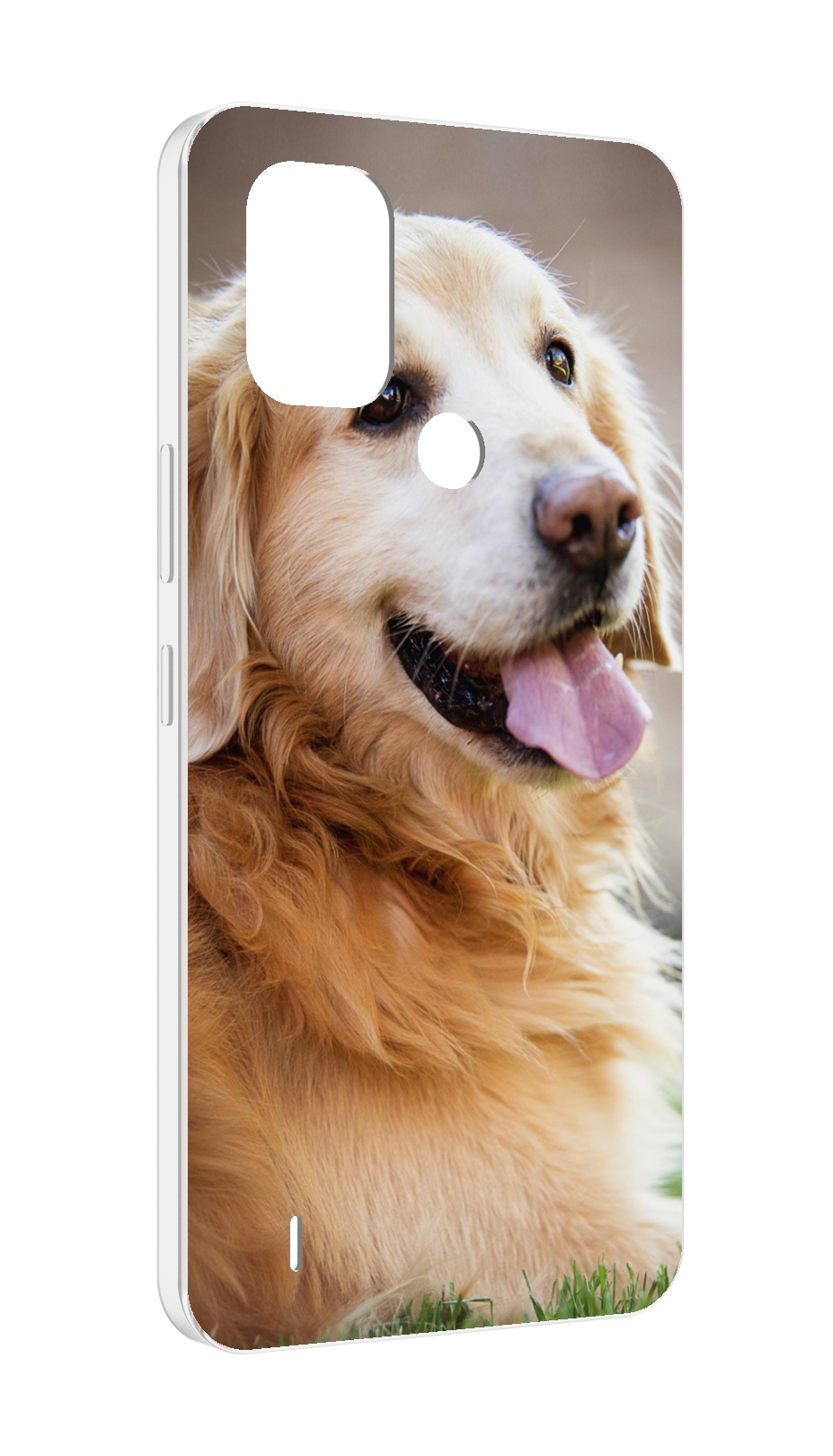 

Чехол MyPads золотистыи ретривер для Nokia C31, Прозрачный, Tocco