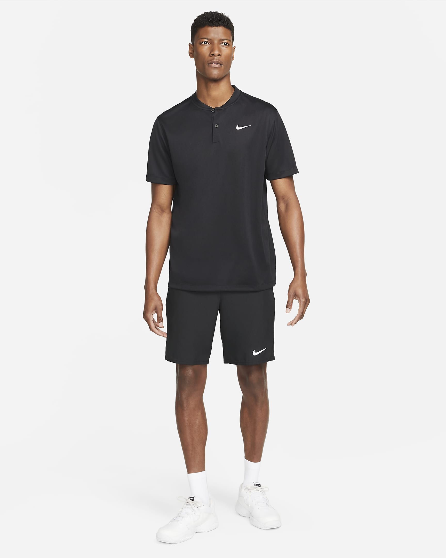 Футболка мужская Nike Court Dri-Fit Solid Blade DJ4167-010 черная XL 6992₽