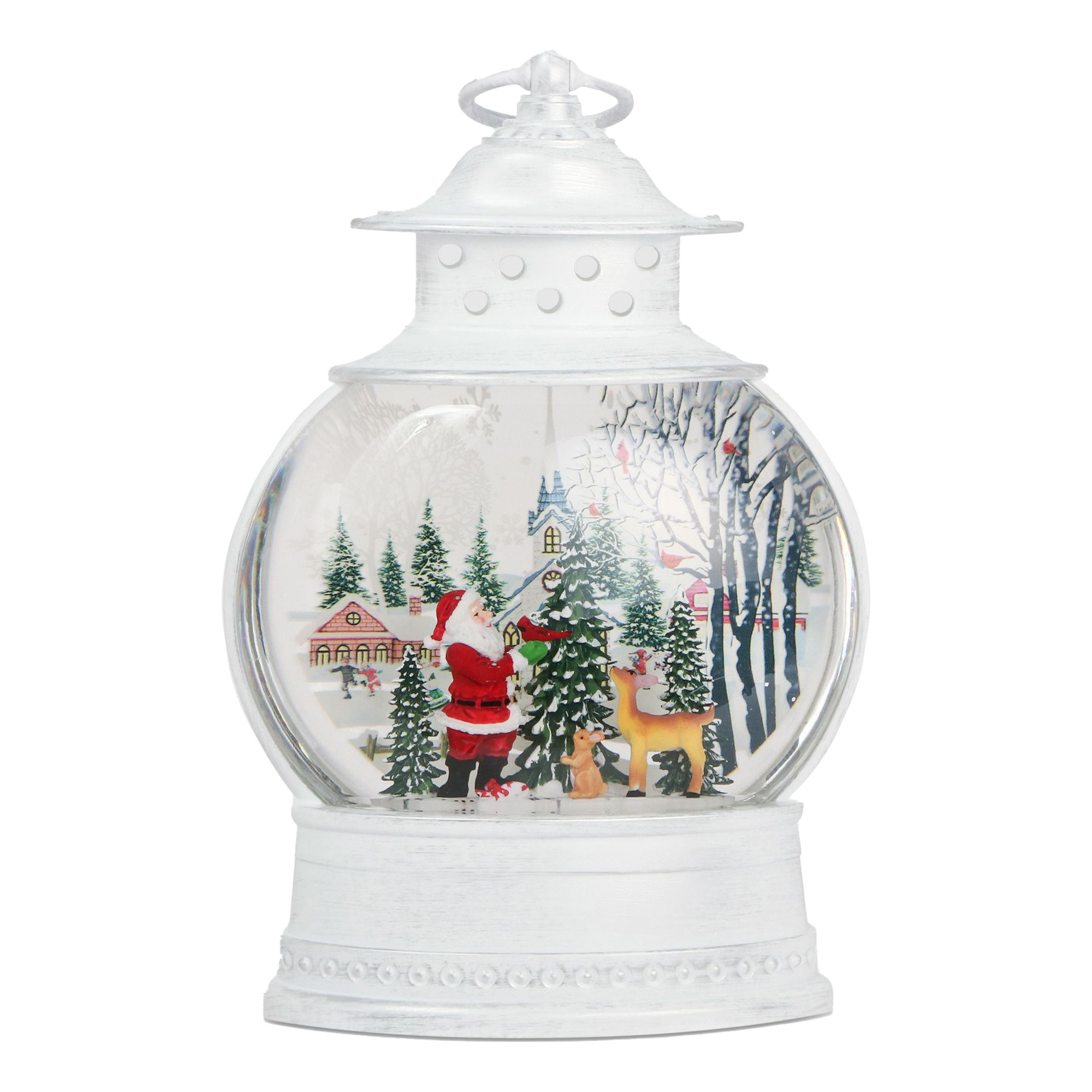 

Декоративный фонарь Victory Technology Дед Мороз теплый белый свет 8,5 х 16,5 х 28,7 см