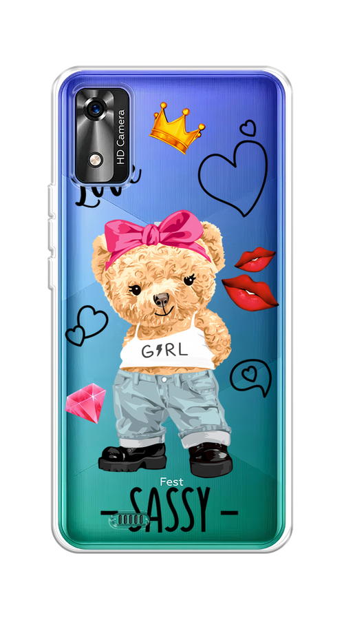 

Чехол на BQ 5565L "Sugar Mommy", Голубой;белый;розовый, 202050-6
