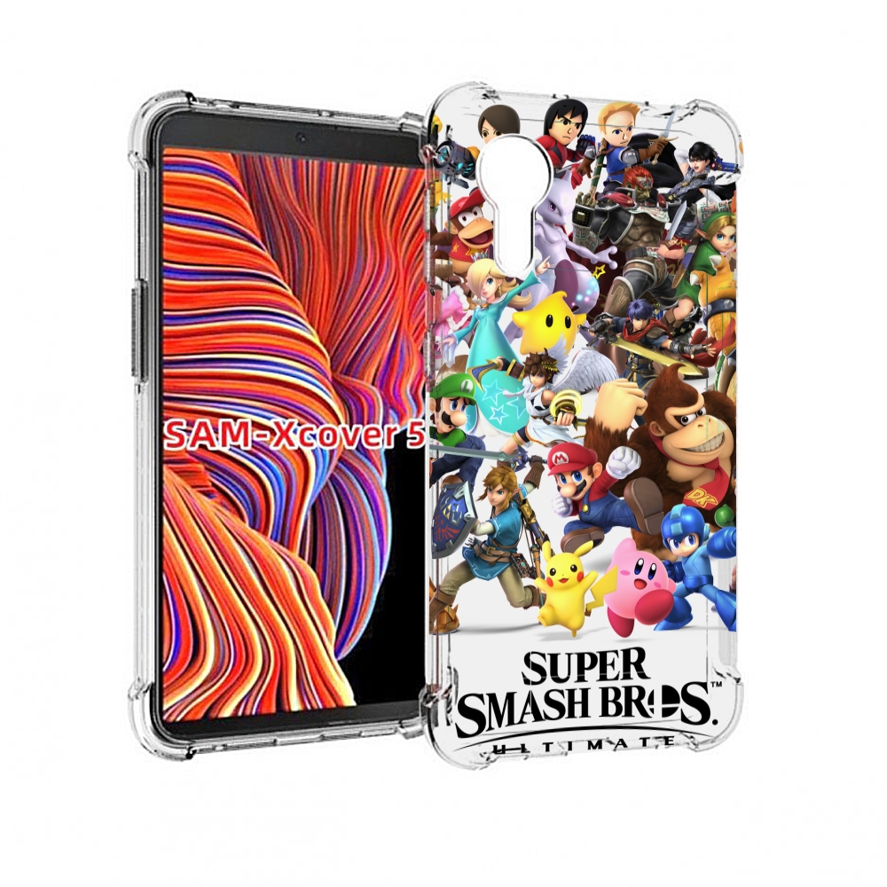 

Чехол MyPads Super Smash Bros для Samsung Galaxy Xcover 5, Прозрачный, Tocco