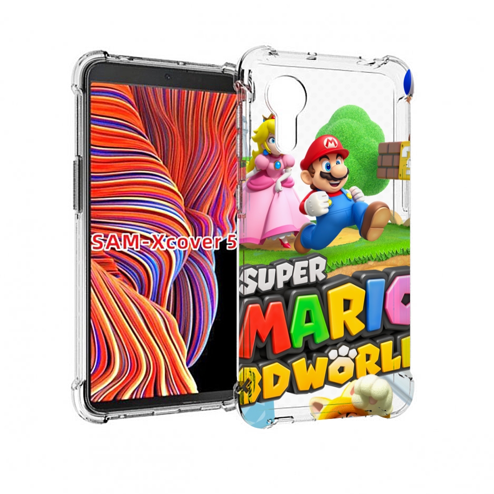 

Чехол MyPads Super Mario 3D World для Samsung Galaxy Xcover 5, Прозрачный, Tocco