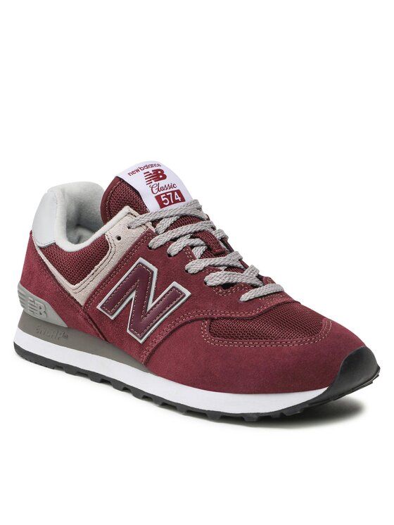 

Кроссовки мужские New Balance ML574EVM бордовые 44.5 EU, Бордовый, ML574EVM