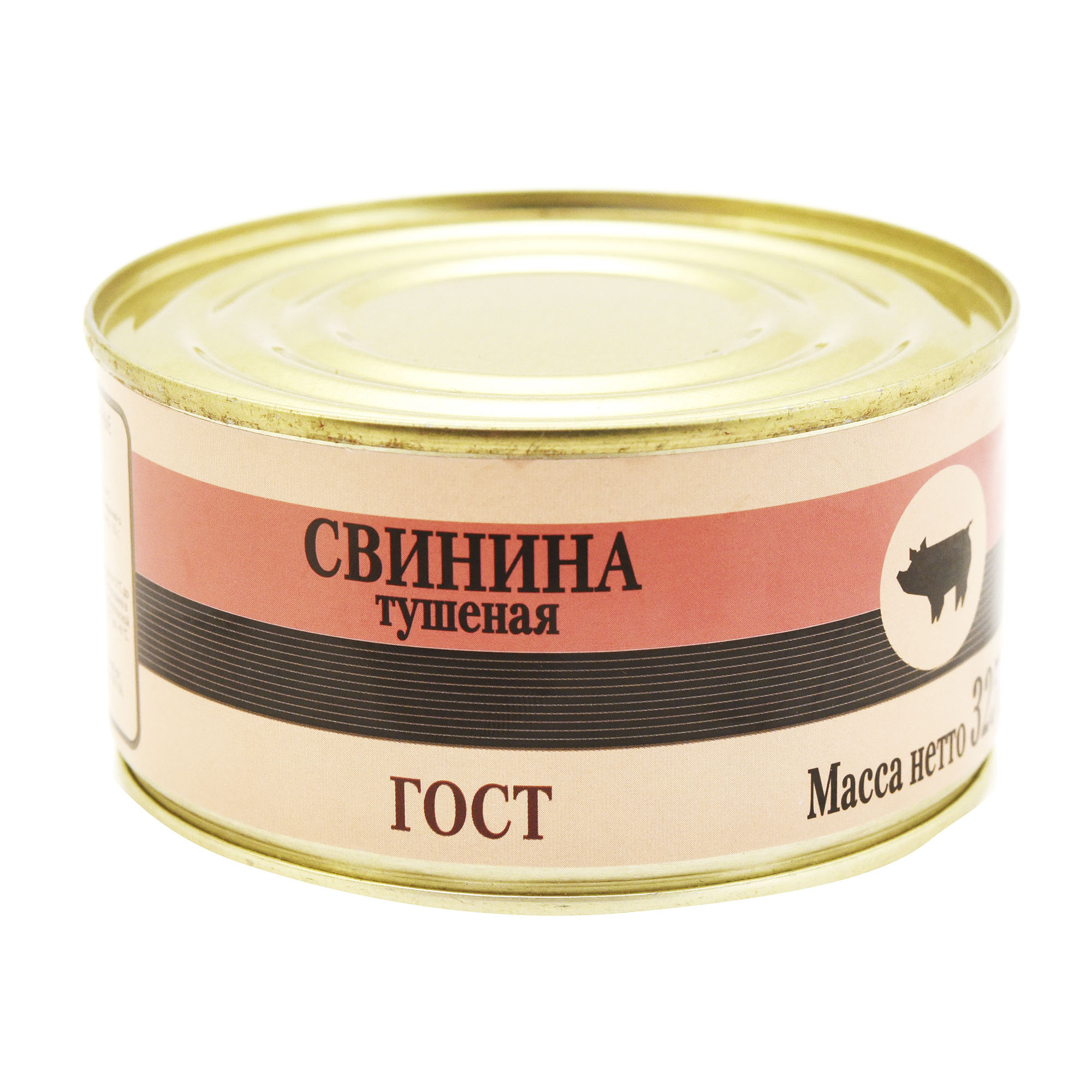 

Свинина МКК Балтийский тушеная ГОСТ 325 г