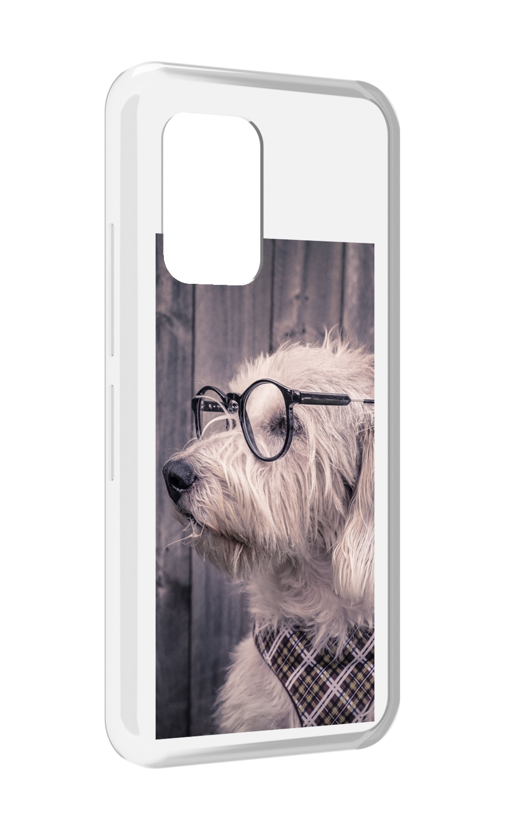 

Чехол MyPads Собака-в-очках для UMIDIGI Bison GT, Прозрачный, Tocco