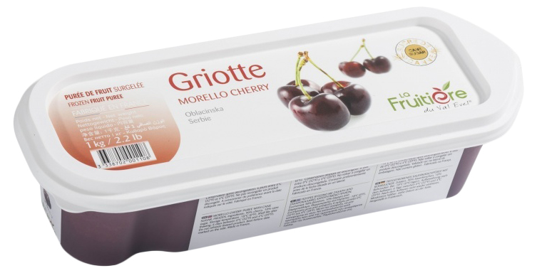 

Пюре La Fruitiere из вишни замороженное 1 кг