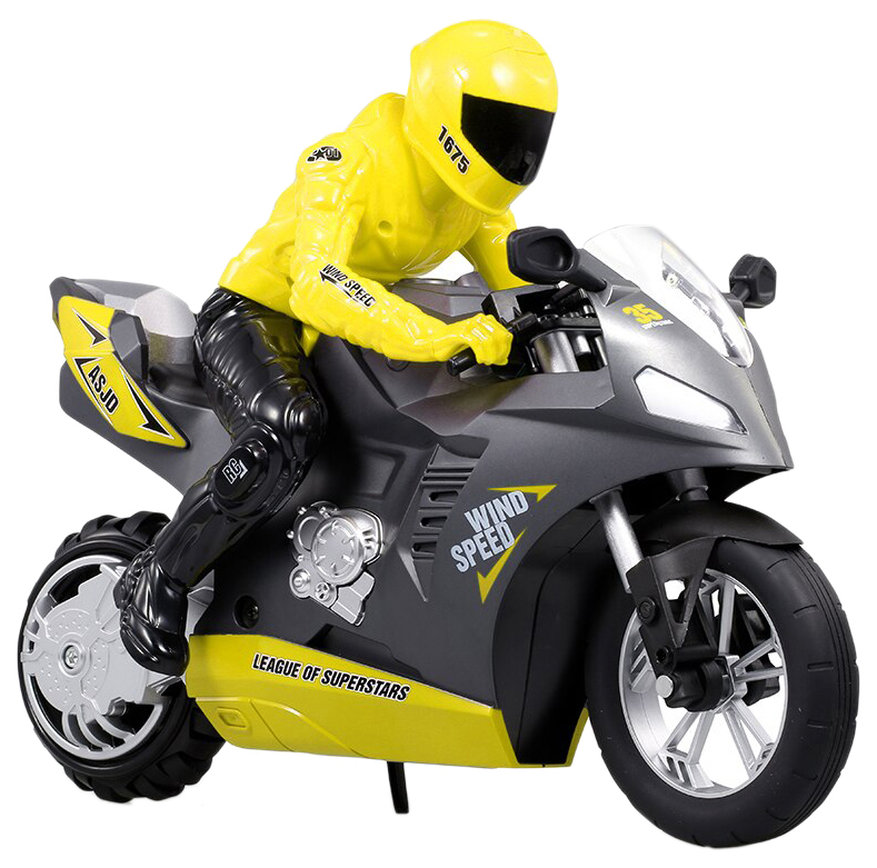 Радиоуправляемый мотоцикл CS Toys 1:6 HC-801-YELLOW