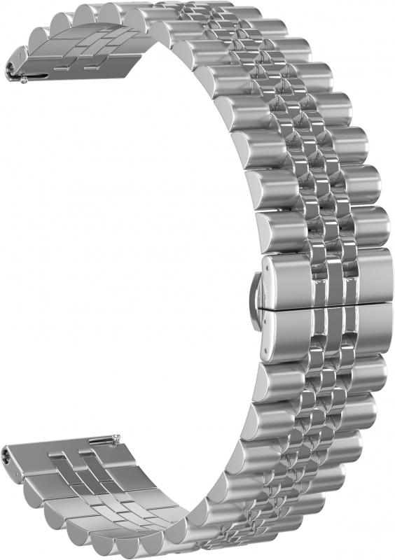 

Ремешок Fold 22 для Huawei Watch GT 2 46мм (Серебристый)