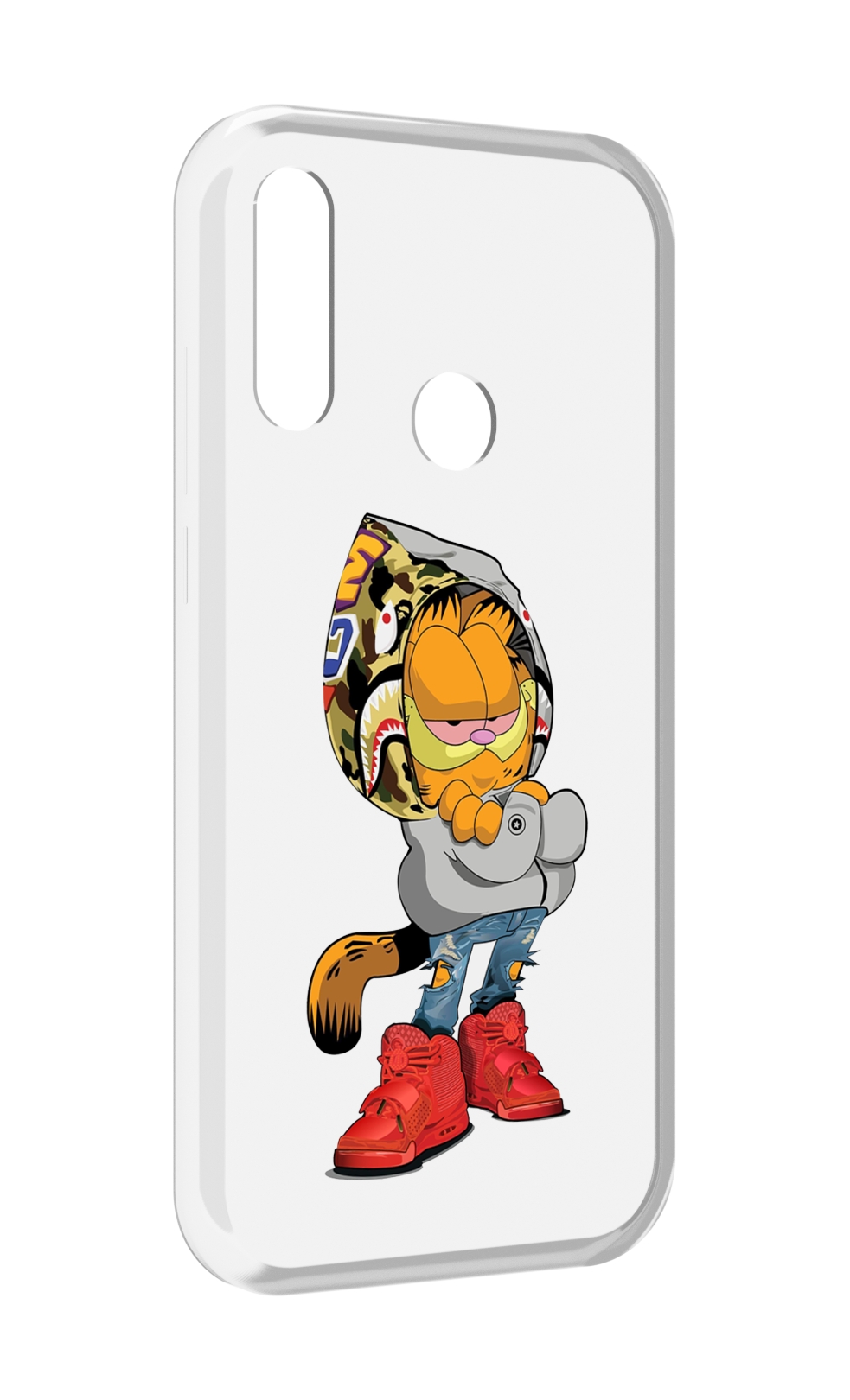

Чехол MyPads модный-котяра детский для Lenovo Z6 Pro Youth Edition / Z6 Pro Lite, Прозрачный, Tocco